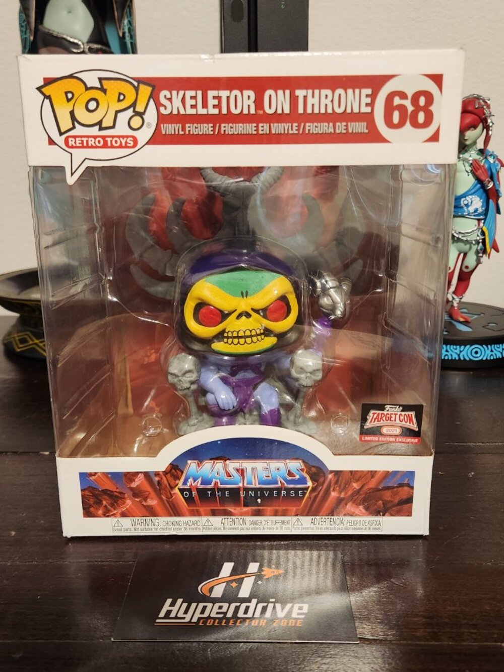 Masters of the Universe Skeletor on Throne Funko PoP Exclusive